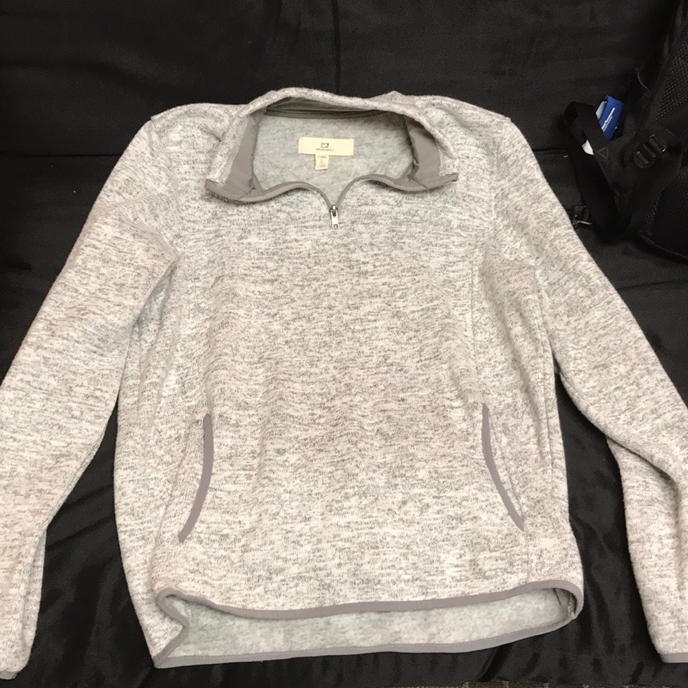 Heather Gray Quarter Zip